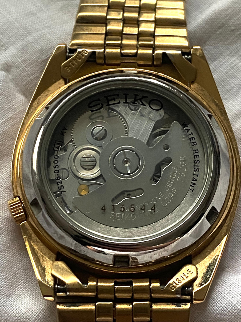 SEIKO SNXJ94 Gold