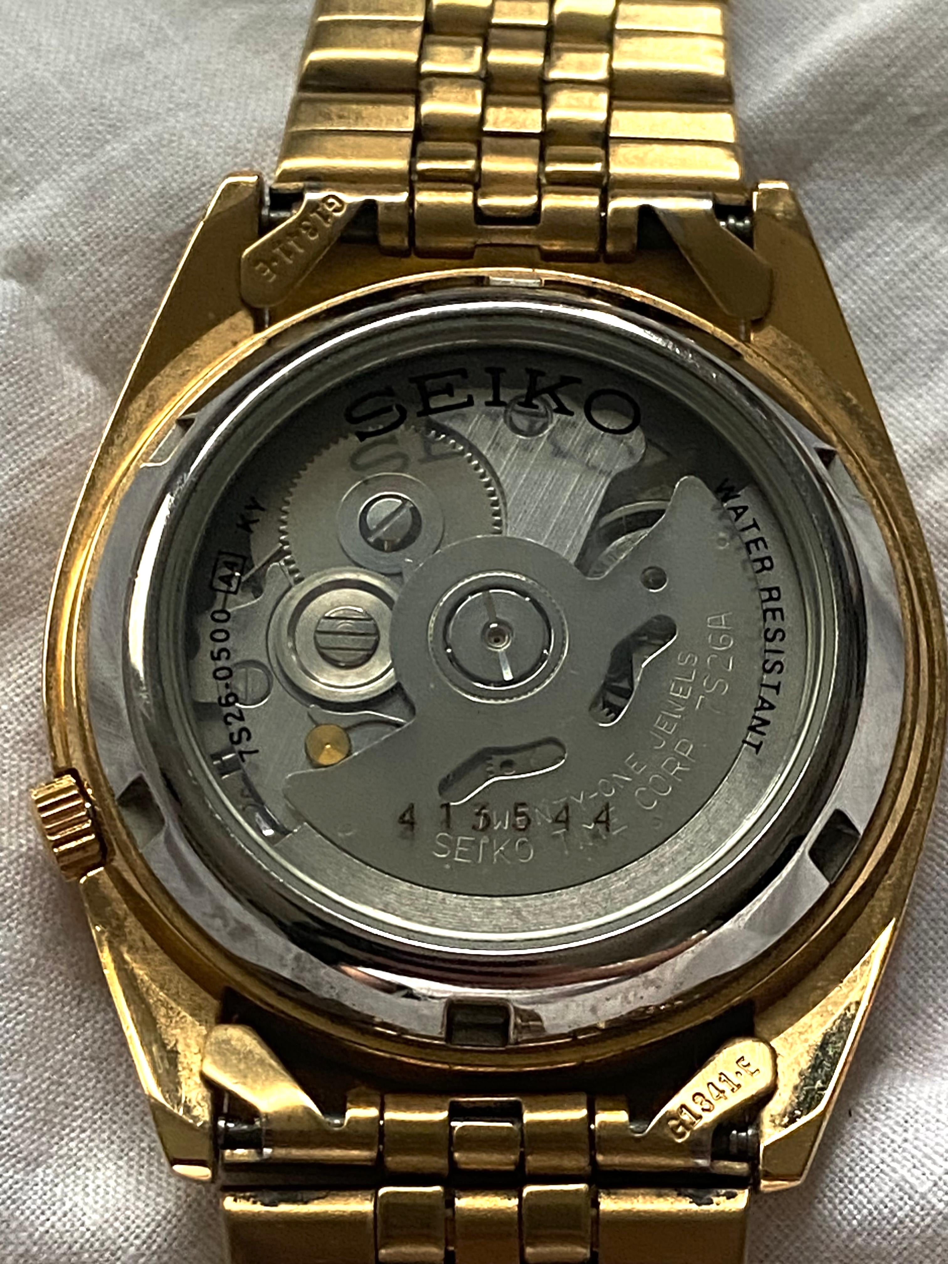 SEIKO SNXJ94 Gold