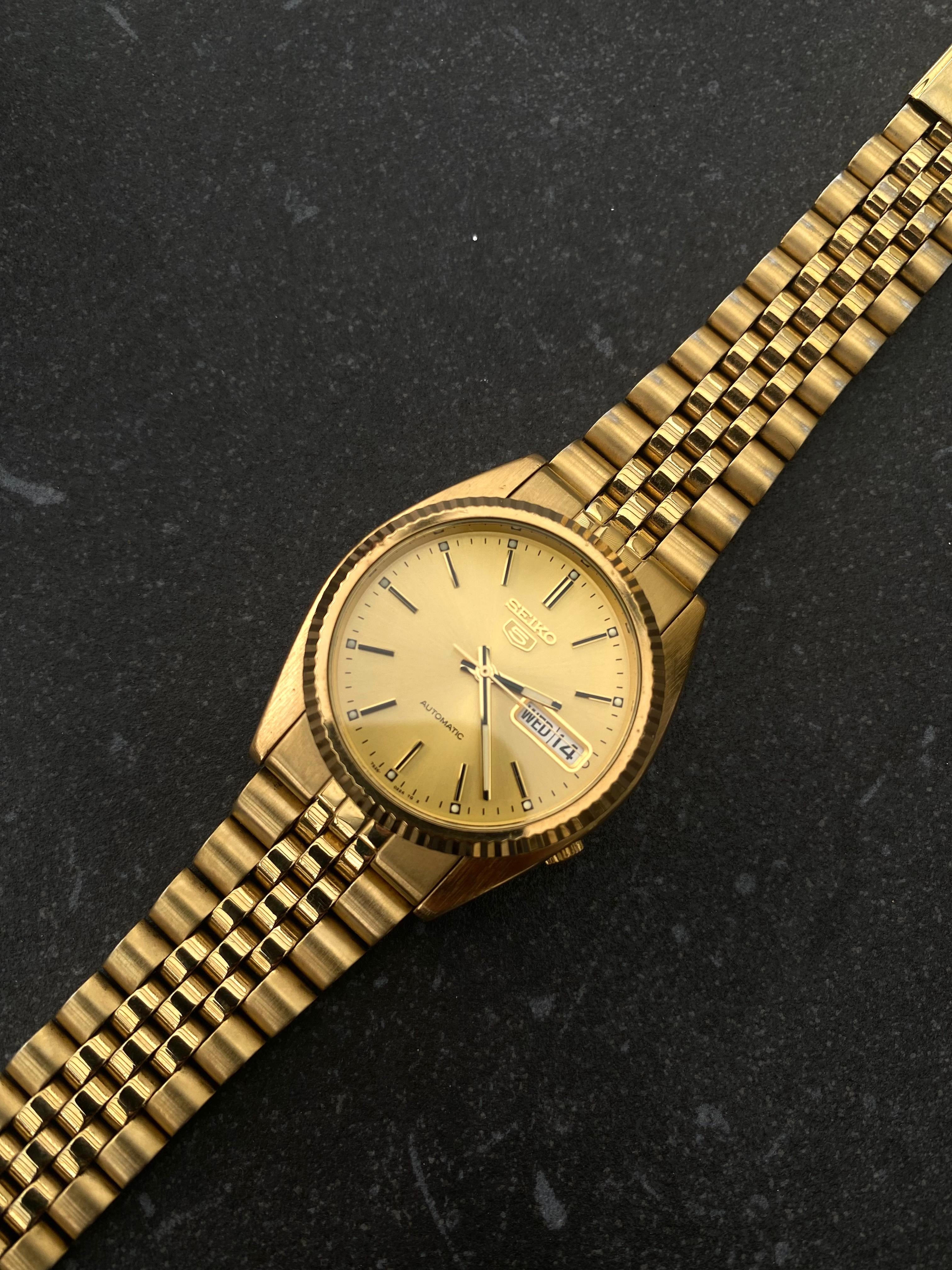 SEIKO SNXJ94 Gold